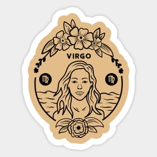 Virgo Sticker